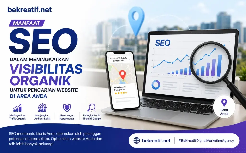 Manfaat Digital SEO dalam Meningkatkan Visibilitas Organik Untuk Pencarian Website Di Area Anda