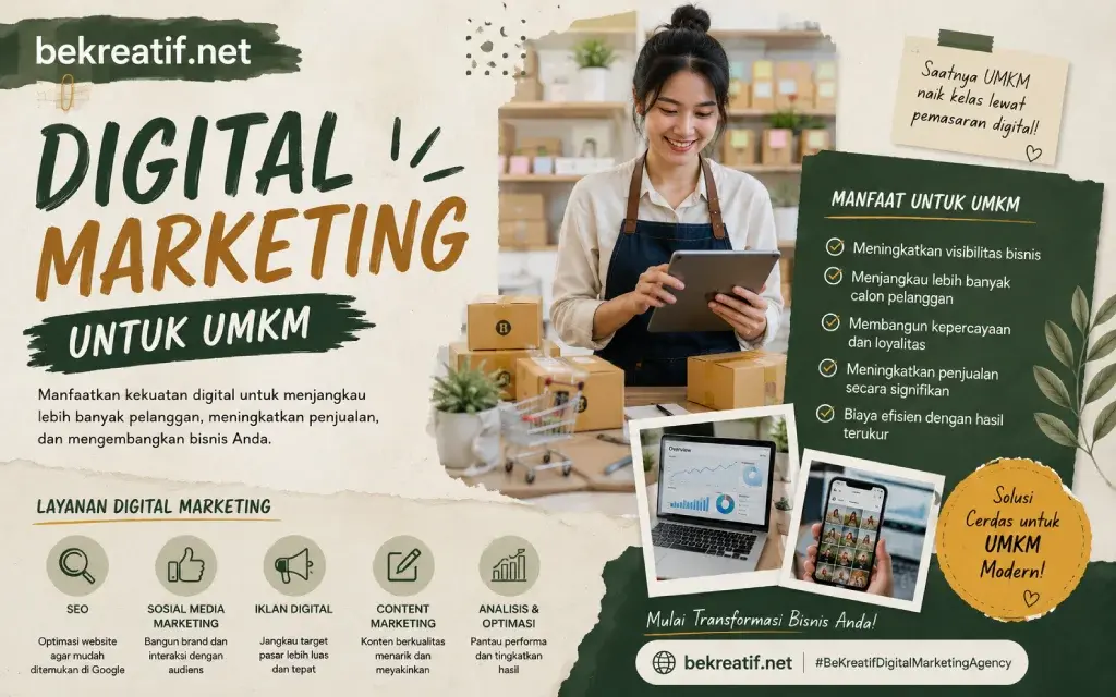 Digital Marketing Untuk UMKM: Strategi Efektif Meningkatkan Penjualan di Era Digital